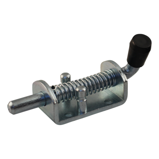 treksluiting met veer 12 mm pen - klepsluiting - trekgrendel - achterklepsluiting