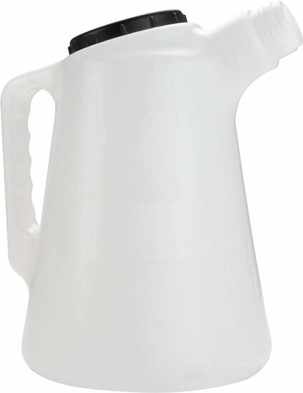 olie en vloeistofkan - 3 liter - schenkkan - flexibele tuit - oliekan - vloeistof schenk kan - koelvloeistofkan - asta