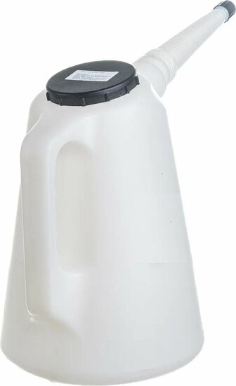 olie en vloeistofkan - 3 liter - schenkkan - flexibele tuit - oliekan - vloeistof schenk kan - koelvloeistofkan - asta