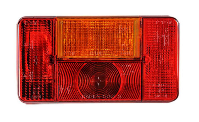 achterlicht kap rechts - radex 5001s - achterlamp kap- verlichtingskap - kap
