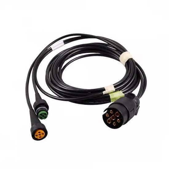 kabel set aspock 6 meter - kabelset 7 polige stekker - verlichtingskabel - aanhanger kabel