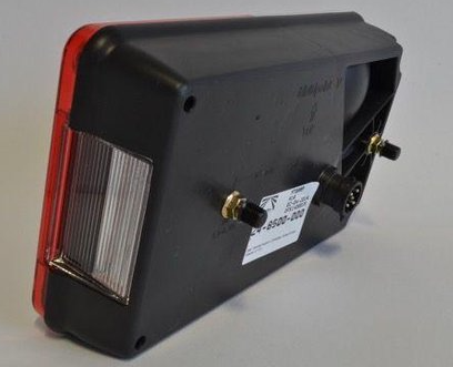 achterlicht links multipoint v met 5 connector aansluiting - aanhangerachterlicht - achterlichten - aanhangerlamp