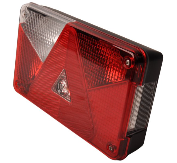 achterlicht links multipoint v met 5 connector aansluiting - aanhangerachterlicht - achterlichten - aanhangerlamp