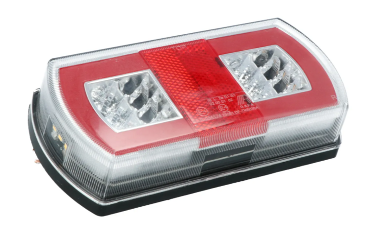 achterlicht led rechthoek 27x led - links - achterlicht - achterlamp - ledlamp - led achterlicht