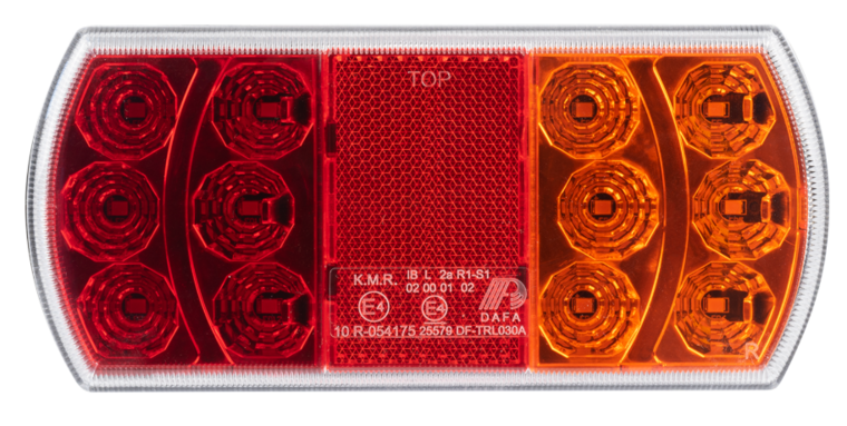 achterlicht led rechthoek 15x led -&nbsp;rechts - ledlamp - aanhangerlamp - led achterlicht - led achterlamp