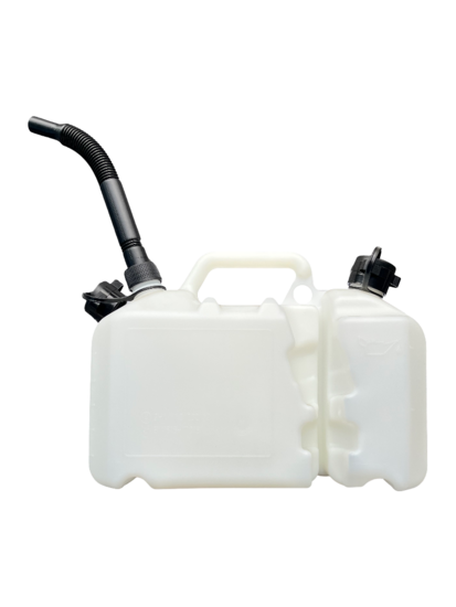 jerrycan - 8 liter combinatie - brandstof en olie - brandstofkan - oliekan - jerry can