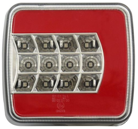 achterlicht led links 16x led - ledlamp - achterlichten - aanhangerlamp - led achterlicht - led achterlamp