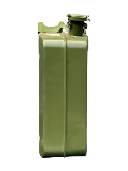 stalen jerrycan - 20 liter - vloeistoftank - benzinekan - vloeistof kan - jerrycan - benson