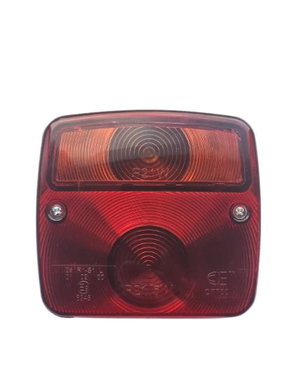 achterlicht vierkant 12 volt 104x100x50mm - achterlamp - achterlicht - aanhanger achterlamp - verlichting