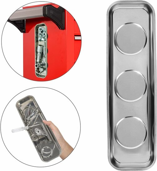 magneetschaal set - magneetschalen 226 x 64 mm - magneetbak - benson