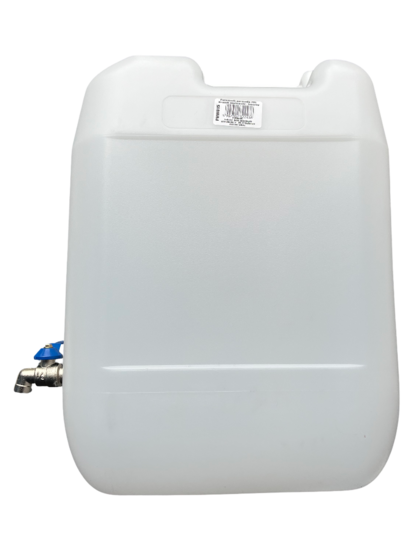 waterkan met metalen tapkraaan - 20 liter - water container - caravan kan - kampeerkan - opslagkan voor drinkwater