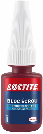 schroefdraadborging 5 gram - schroeflijm - schroefdraadlijm - lijm - loctite