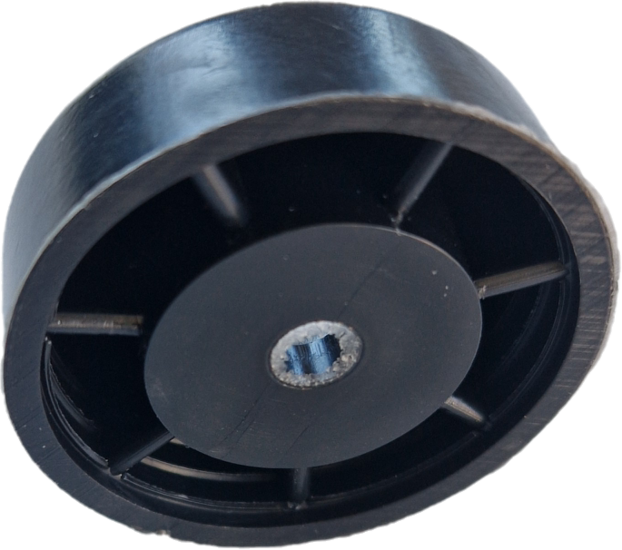 schroefbare buffer 40 mm - 10 stuks - bumper - rubberen voet - opname rubber