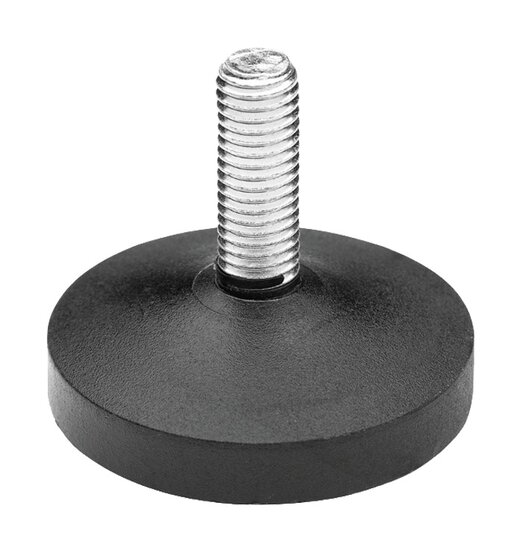 verstelbare poot met schroefdraad - 30 mm - stelpoten - stelvoeten - meubelpoten