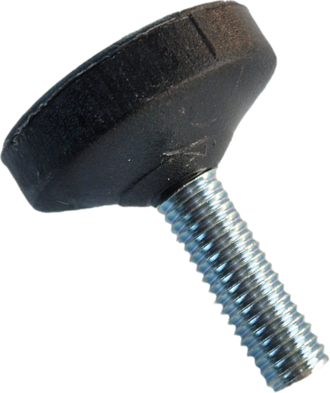 verstelbare poot met schroefdraad - 30 mm - stelpoten - stelvoeten - meubelpoten
