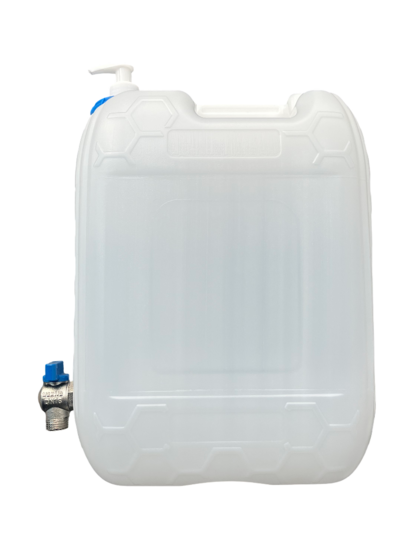 waterkan met metalen kraan - 10 liter - water container - caravan kan - kampeerkan - opslagkan voor drinkwater - watercontainer