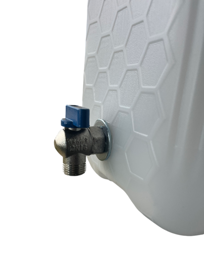 waterkan met metalen kraan - 10 liter - water container - caravan kan - kampeerkan - opslagkan voor drinkwater - watercontainer