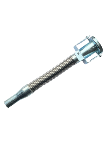 flexibele schenktuit - 290mm lengte - buigzame schenktuit - voor stalen jerrycan - buigbare tuit