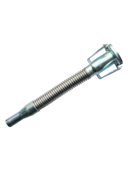 flexibele schenktuit - 290mm lengte - buigzame schenktuit - voor stalen jerrycan - buigbare tuit