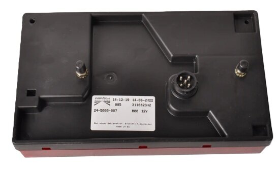 achterlicht multipoint 1 135x240mm 12 volt - links - achterlamp - achterlicht - aanhanger achterlamp - verlichting
