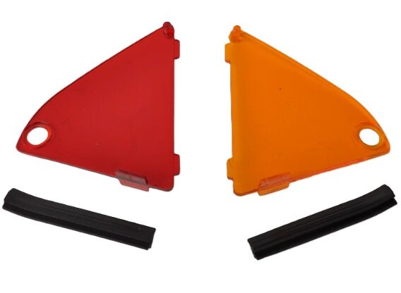 achterlichtglas voor multipoint 2 - losse achterlicht kap - achterlicht kapje - achterlicht kap - kap