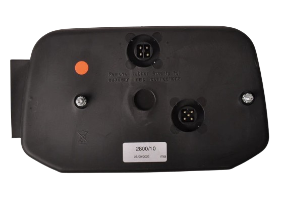 achterlicht radex 2800 links 140x240x55mm - achterlamp - achterlicht - aanhanger achterlamp - aanhanger verlichting