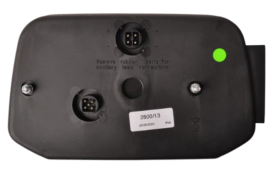 achterlicht radex 2800 rechts 140x240x55mm - achterlamp - achterlicht - aanhanger achterlamp - aanhanger verlichting