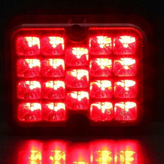 mistachterlicht led 12 volt 19x led - mistlamp - led mistlamp - mistachterlicht - mistachterlamp