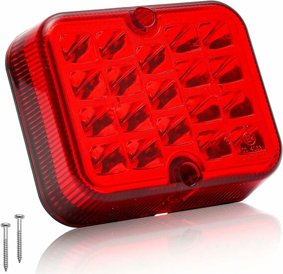 mistachterlicht led 12 volt 19x led - mistlamp - led mistlamp - mistachterlicht - mistachterlamp