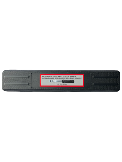 momentsleutel - 1/4 duims aansluiting - vanaf 10 tot 50 nm - krachtsleutel - torque sleutel