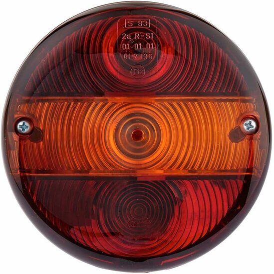 vrachtwagenachterlicht rond 140mm - hamburgerlamp - achterlamp - achterlicht