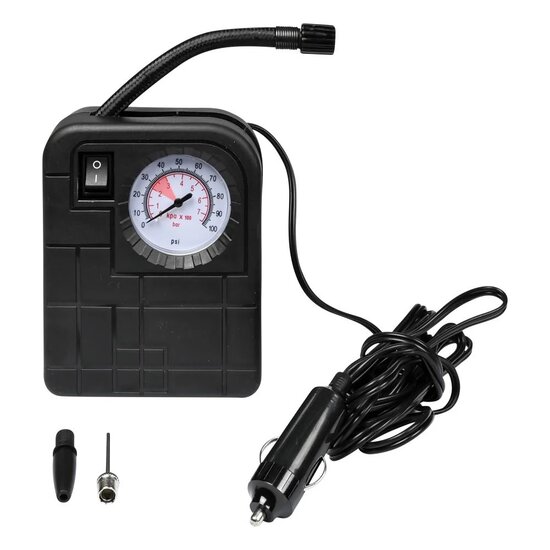 compressor 12 volt - compressor 100 psi - lucht compressor - hofftech
