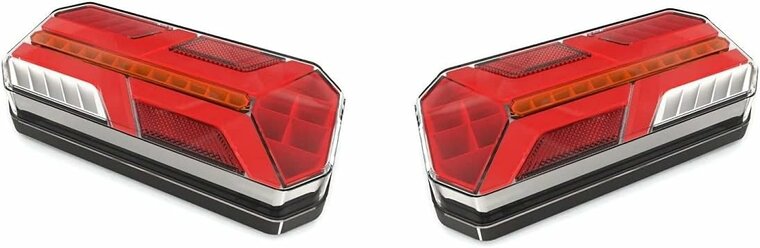 achterlicht neon led - links - 12/24 volt - ledlamp - achterlamp - led achterlicht 