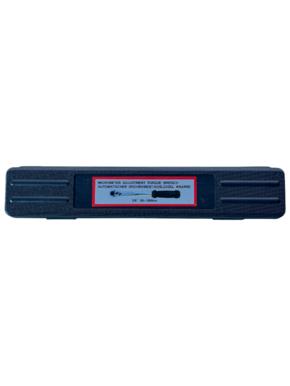 momentsleutel - 3/8 duims aansluiting - vanaf 20 tot 100 nm - krachtsleutel - torque sleutel