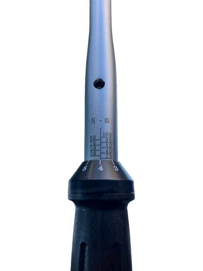 momentsleutel - 3/8 duims aansluiting - vanaf 20 tot 100 nm - krachtsleutel - torque sleutel