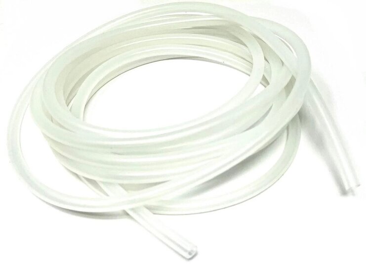 pvc slang 6 mm x 5 meter - transparante buis - slangen - vloeistofslang - satra