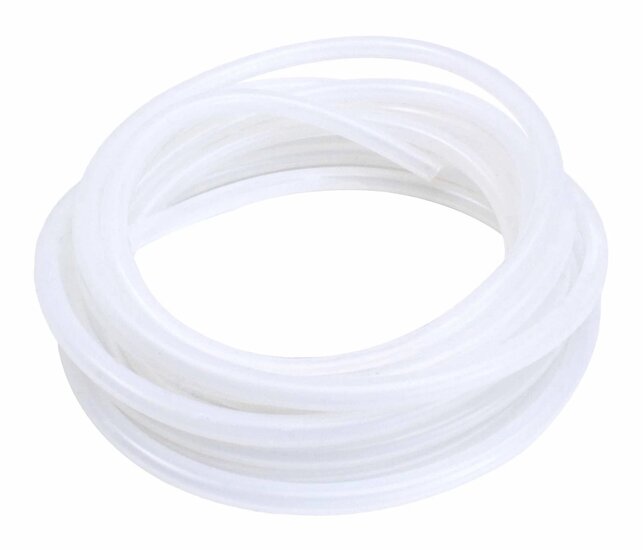 pvc slang 6 mm x 5 meter - transparante buis - slangen - vloeistofslang - satra