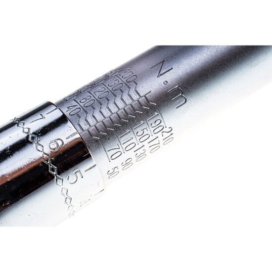momentsleutel 1/2 duims - 40 tot 210 Nm - torque sleutel - krachtsleutel - asta