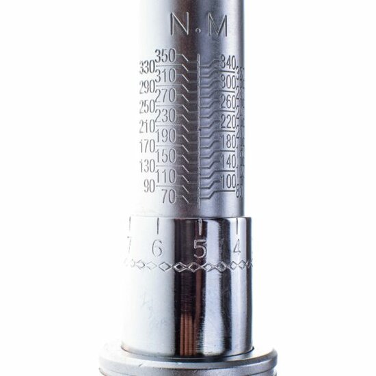 momentsleutel 1/2 duims - 70 tot 350 Nm - torque sleutel - krachtsleutel - asta