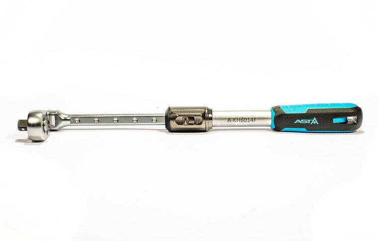 telescopische ratel met flexibele kop - handratel - 1/4'' - ratels - asta