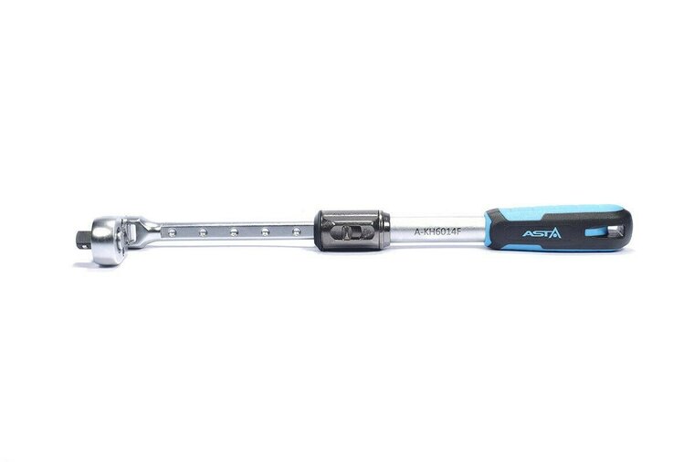telescopische ratel met flexibele kop - handratel - 1/4'' - ratels - asta