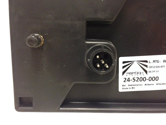 achterlicht multipoint 1 135x240mm 12 volt - links - achterlamp - achterlicht - aanhanger achterlamp - verlichting