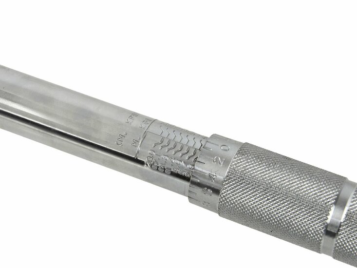 momentsleutel - 1/2 duims aansluiting - vanaf 28 tot 210 nm - krachtsleutel - torque sleutel - geko