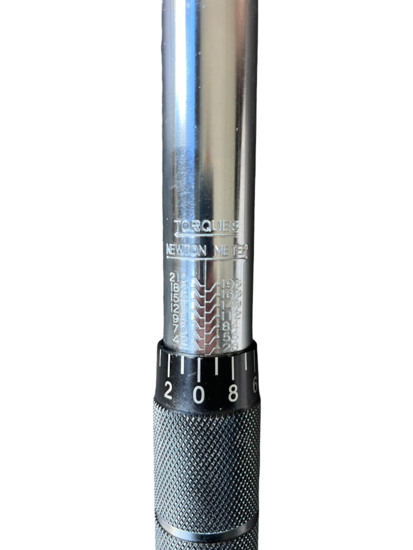 momentsleutel - 1/2 duims aansluiting - vanaf 28 tot 210 nm - krachtsleutel - torque sleutel