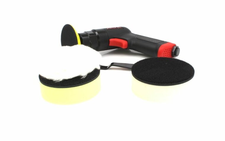 pneumatische polijstmachine 76mm - poetsmachine - poets set - asta