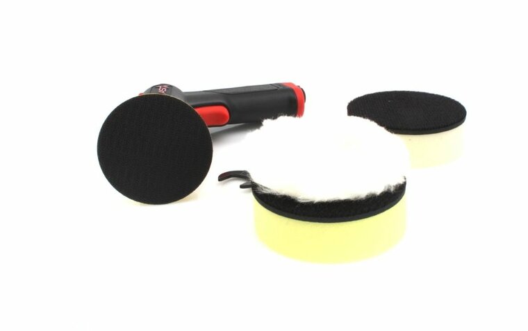 pneumatische polijstmachine 76mm - poetsmachine - poets set - asta