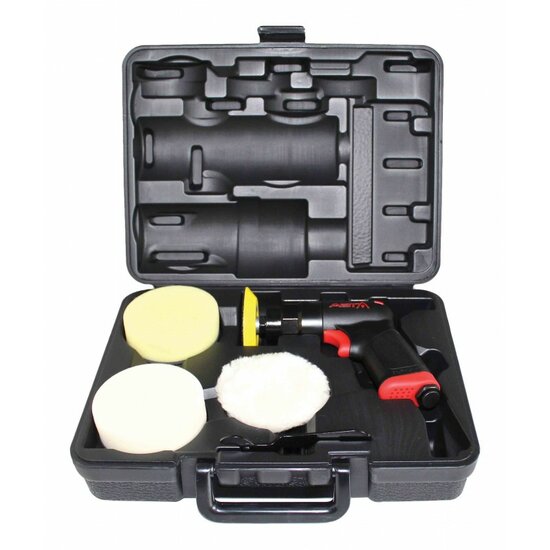 pneumatische polijstmachine 76mm - poetsmachine - poets set - asta