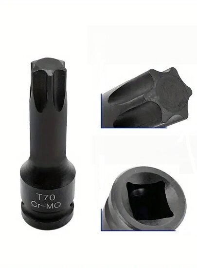 Kracht torxdop - T60 - 1/2 duims - Torx dop - ASTA