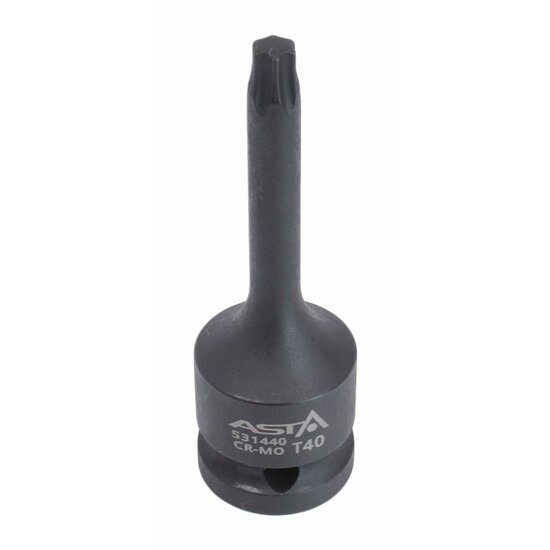kracht torxdop - t40 - 1/2 duims - torx dop - asta