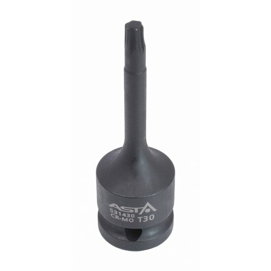 kracht torxdop - t30 - 1/2 duims - torx dop - asta